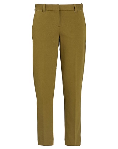 CIRCOLO 1901 Casual trouser Military green 93% Cotton, 7% Lycra®