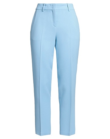 ERMANNO SCERVINO Pantalone Celeste 53% Viscosa, 47% Acetato