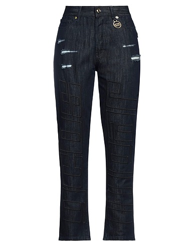 GCDS Denim trousers Blue 100% Cotton