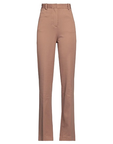 CIRCOLO 1901 Casual pants Khaki 97% Cotton, 3% Elastane
