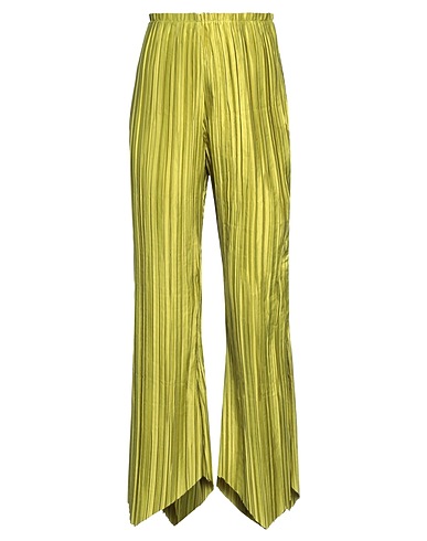 CULT GAIA Casual trouser Lime green 100% Polyester