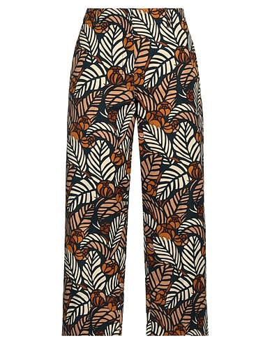 'S MAX MARA Pantalone Blu notte 55% Cotone, 45% Lino