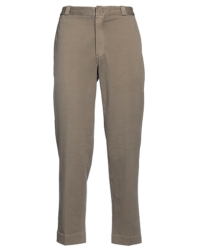 CIRCOLO 1901 Casual trouser Khaki 98% Cotton, 2% Elastane