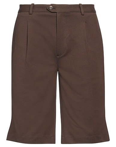 CIRCOLO 1901 Shorts & Bermuda Testa di moro 97% Cotone, 3% Elastan