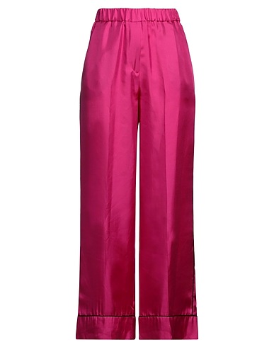 THE NINA STUDIO Pantalone Fucsia 100% Seta