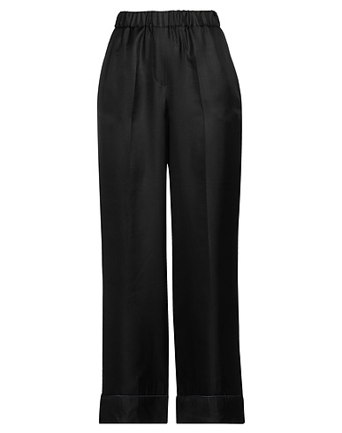 THE NINA STUDIO Pantalone Nero 100% Seta