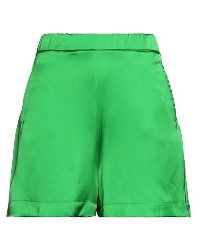 THE NINA STUDIO Shorts & Bermuda Green 100% Polyester