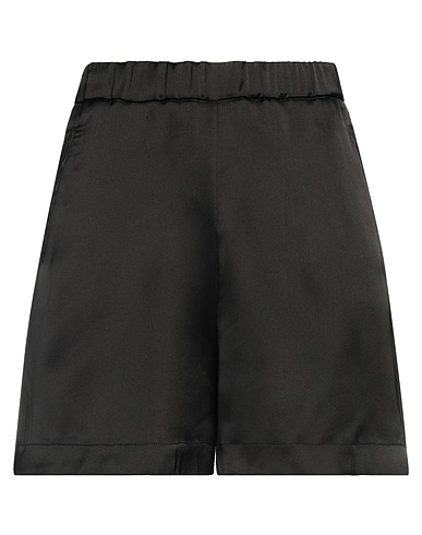 THE NINA STUDIO Shorts & Bermuda Black 100% Polyester