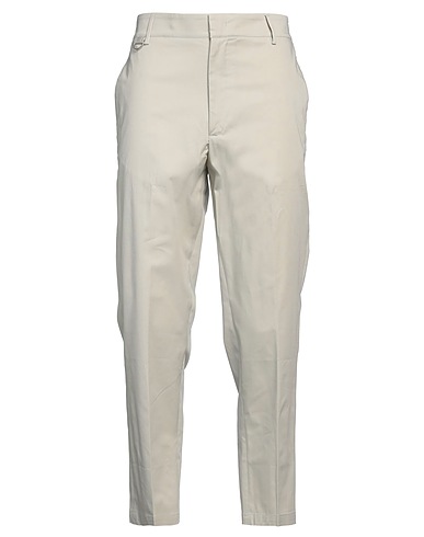 LOW BRAND Casual trouser Light grey 97% Cotton, 3% Elastane
