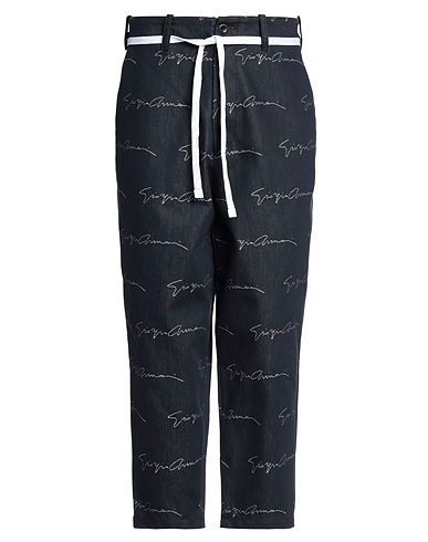 GIORGIO ARMANI Casual trouser Blue 100% Cotton