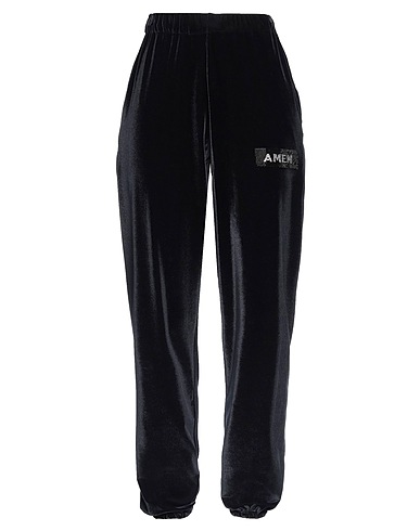 AMEN Hosen Schwarz 85% Polyester, 15% Elastan, Glas, Polyethylen