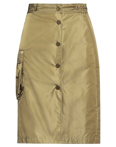 PINKO Midi skirt Military green 100% Polyester