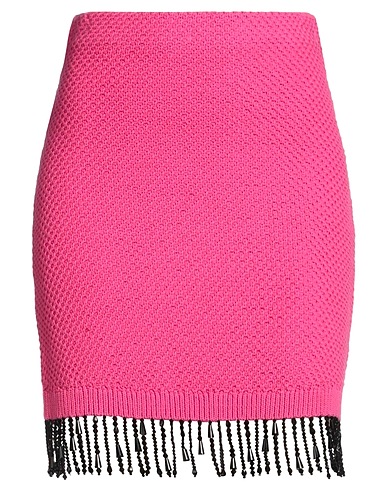 PINKO Mini skirt Fuchsia 100% Cotton