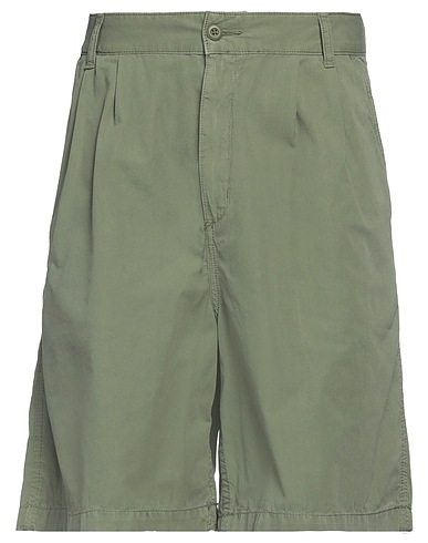 CARHARTT Shorts & Bermuda Military green 100% Cotton