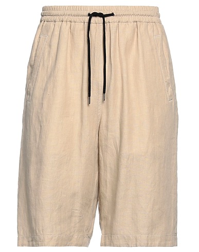 GIORGIO ARMANI Shorts & Bermuda Beige 100% Hemp