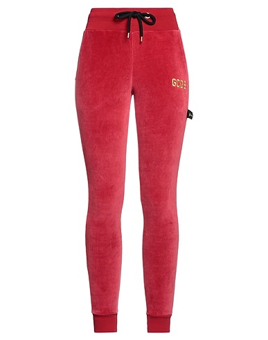 GCDS Pantalone Rosso 80% Cotone, 20% Poliammide