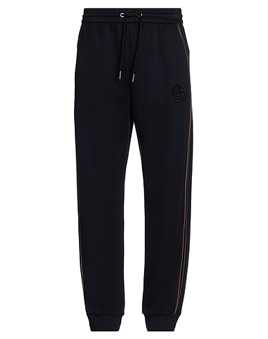 GIORGIO ARMANI Casual pants Black 52% Polyamide, 48% Modal