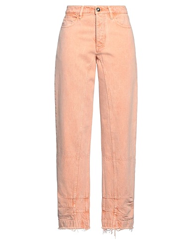 JIL SANDER Pantaloni jeans Salmone 100% Cotone