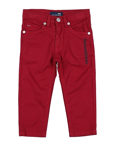 HARMONT & BLAINE Casual trouser Burgundy 98% Cotton, 2% Elastane