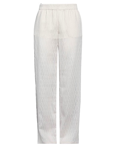 EMPORIO ARMANI Casual trouser Beige 75% Cotton, 25% Polyamide