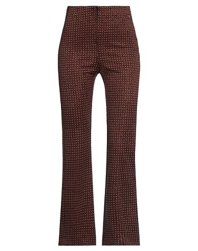 REBEL QUEEN by LIU •JO Casual pants Rust 45% Polyester, 37% Cotton, 15% Metallic Polyester, 3% Elastane