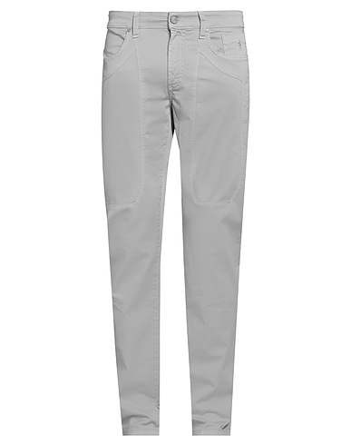 JECKERSON Casual trouser Taupe 98% Cotton, 2% Elastane
