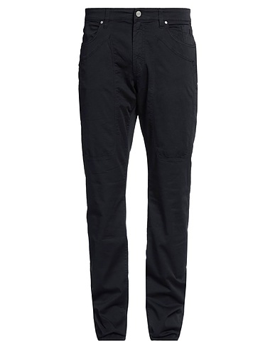 JECKERSON Casual pants Midnight blue 98% Cotton, 2% Elastane