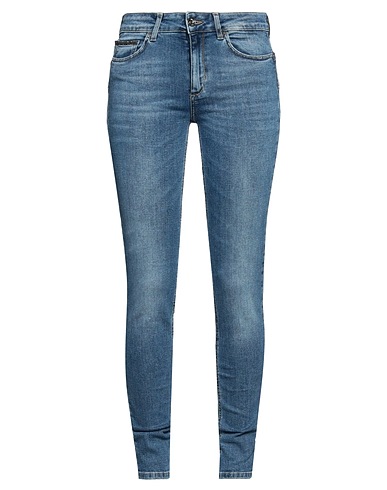 LIU •JO Denim trousers 98% Cotton, 2% Elastane