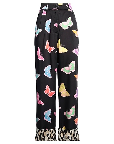 5 PROGRESS Casual trouser Black 100% Polyester