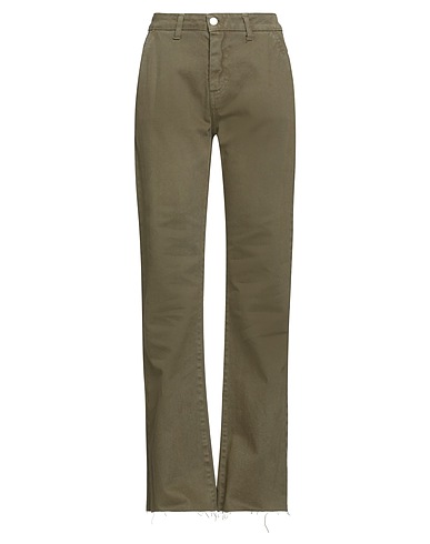 HAVEONE Pantaloni jeans Verde militare 100% Cotone
