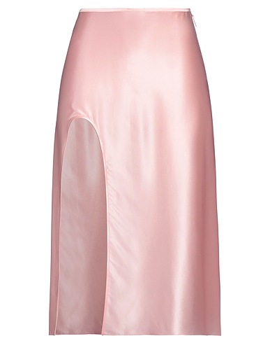NUÉ Midi skirt Pink 95% Silk, 5% Elastane