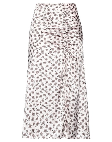 MAJE Midi skirt Light pink 100% Polyester