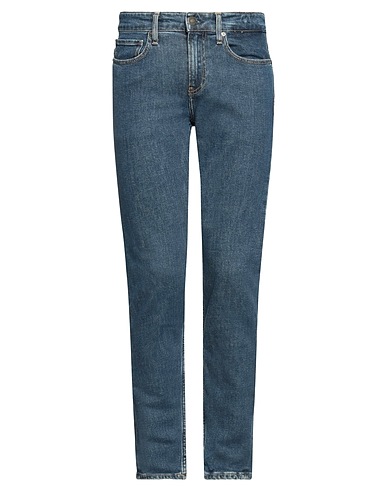 CALVIN KLEIN Denim trousers Blue 99% Cotton, 1% Elastane