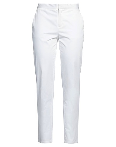 BARBA Napoli Casual trouser White 97% Cotton, 3% Elastane