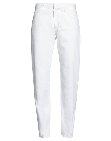 GIORGIO ARMANI Denim pants White 100% Cotton