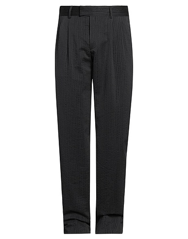 GIORGIO ARMANI Casual trouser Midnight blue 56% Cotton, 44% Viscose
