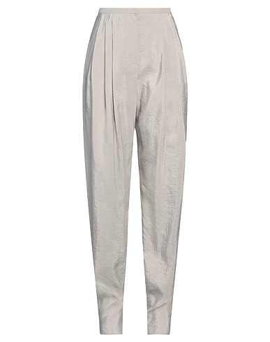 EMPORIO ARMANI パンツ グレー シルク 76% / ナイロン 24%