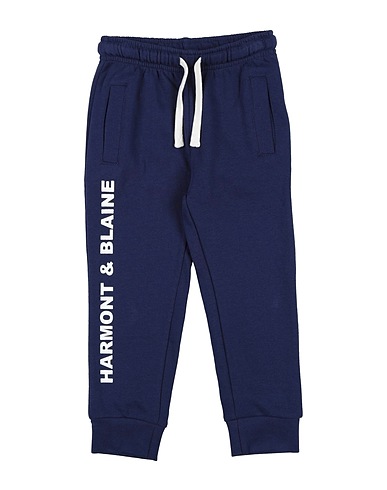 HARMONT & BLAINE Casual trouser Navy blue 100% Cotton