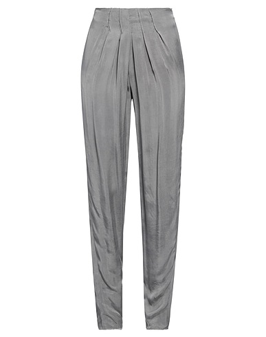 EMPORIO ARMANI Casual pants PIOMBO 100% Cupro