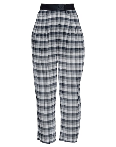 EMPORIO ARMANI パンツ ミッドナイトブルー ポリエステル 100% / ポリウレタン