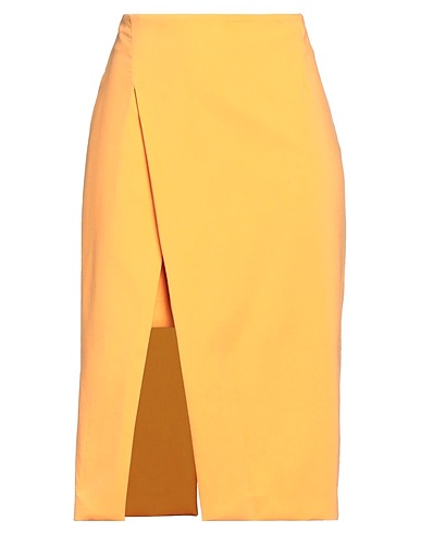 MAJE Midi skirt Mandarin 72% Cotton, 25% Polyamide, 3% Elastane