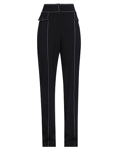 BOUTIQUE MOSCHINO Casual trouser Black 53% Polyester, 43% Virgin Wool, 4% Elastane