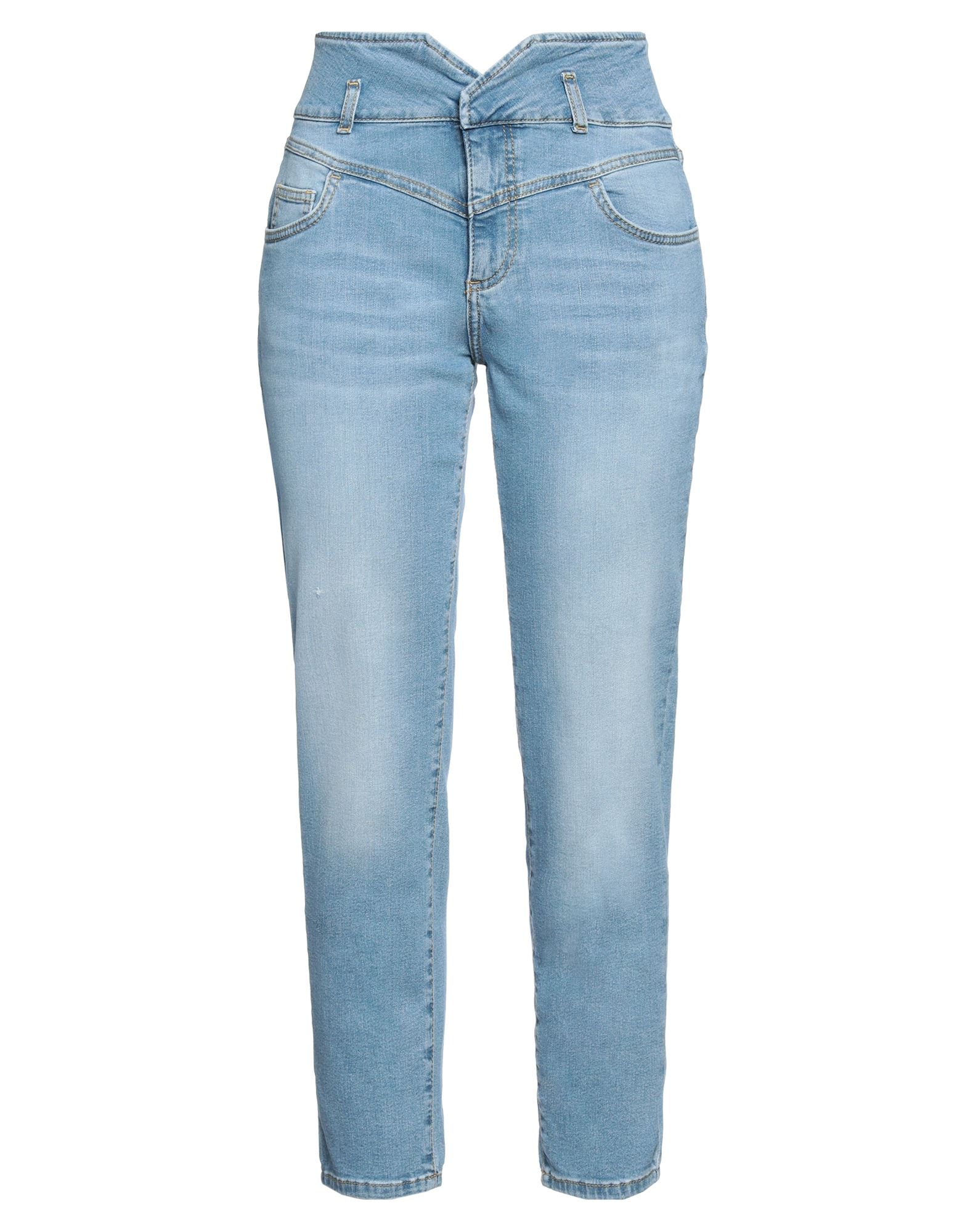LIU •JO | Blue Women's Denim Pants | YOOX