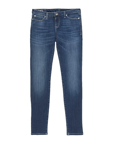 EMPORIO ARMANI Denim pants Blue 86% Cotton, 12% Polyester, 2% Elastane