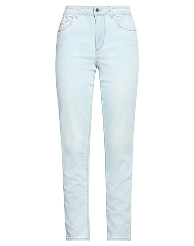 LIU •JO Denim trousers Blue 98% Cotton, 2% Elastane