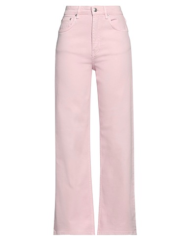 MAJE Casual pants Pink 99% Cotton, 1% Elastane