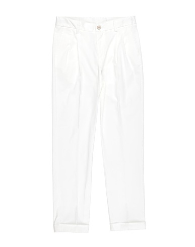 MONNALISA Casual trouser PANTALONI CLASSICI GABARD
BIANCO 97% Cotton, 3% Elastane