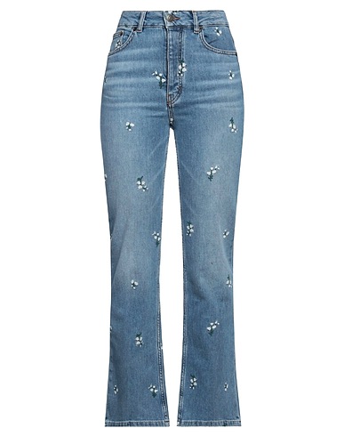 MAJE Bootcut Jeans Blue 99% Cotton, 1% Elastane