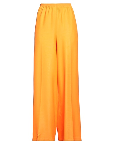 FORTE_FORTE Casual trouser Orange 100% Viscose