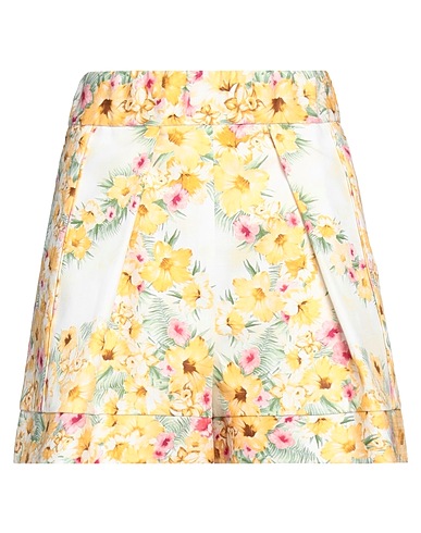 MAJE Shorts & Bermuda Yellow 100% Cotton